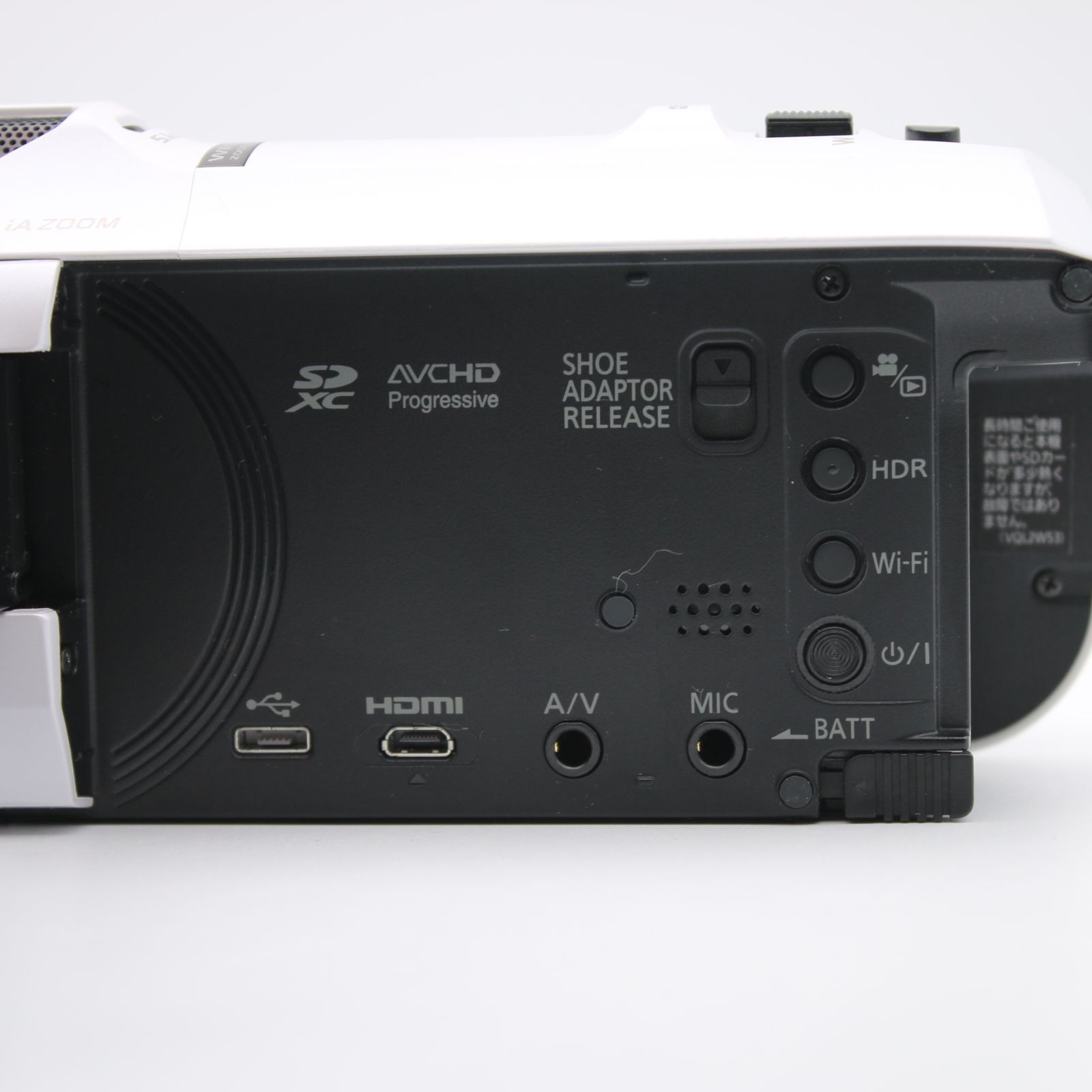 極上品】 Panasonic HC-VX985M ホワイト 64GB あとから補正 4K ビデオ