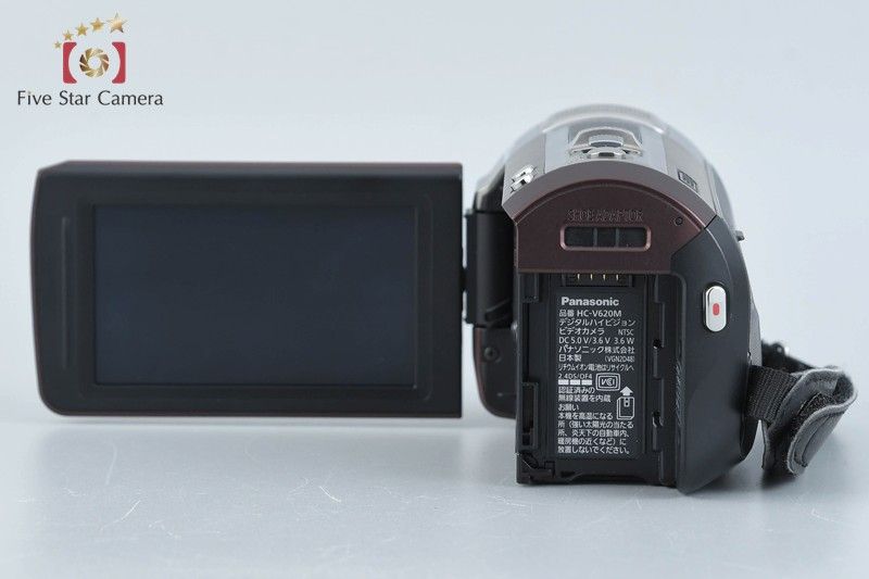 カメラ 【】Panasonic パナソニック HC-V620M ブラウン デジタル