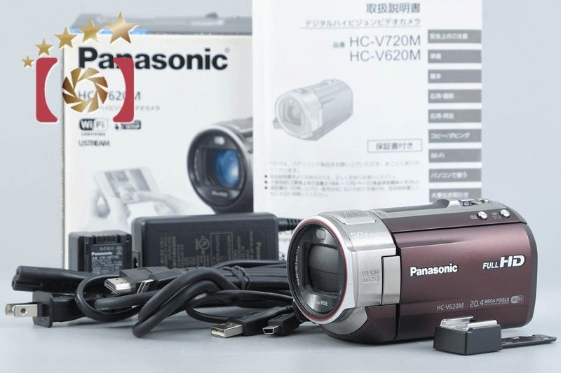カメラ 【】Panasonic パナソニック HC-V620M ブラウン デジタル
