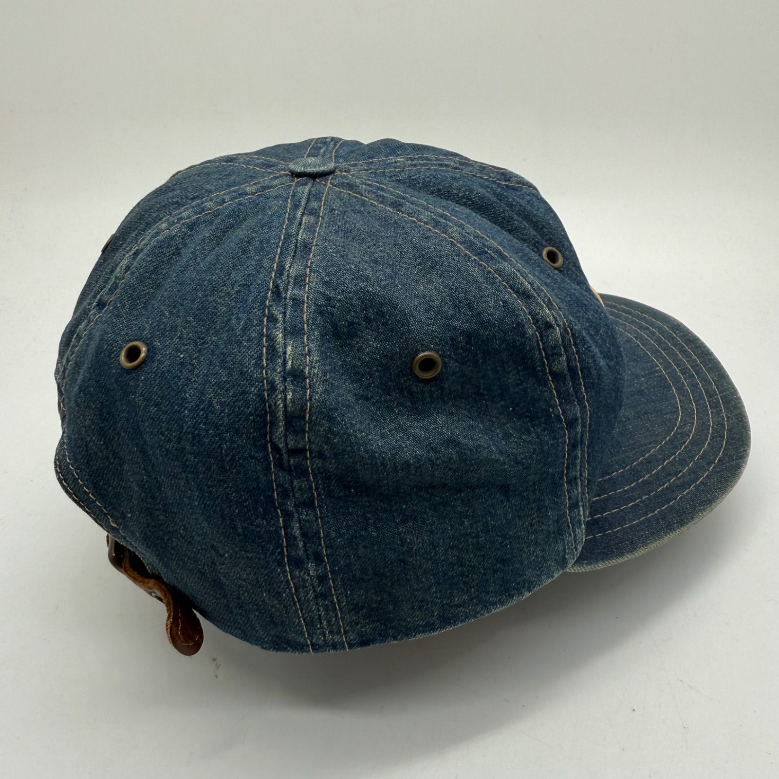 RRL Ralph Lauren 90s USA vintage special denim cap ダブルアール