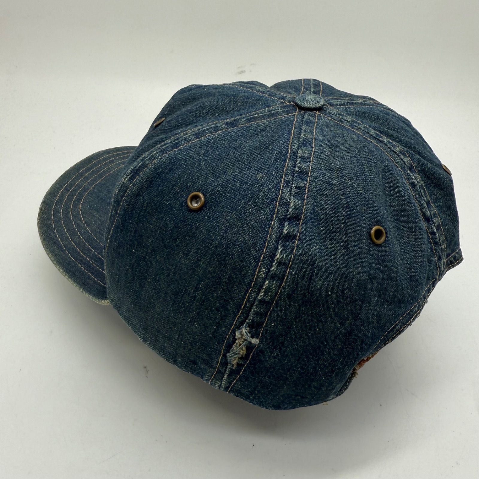 RRL Ralph Lauren 90s USA vintage special denim cap ダブルアール