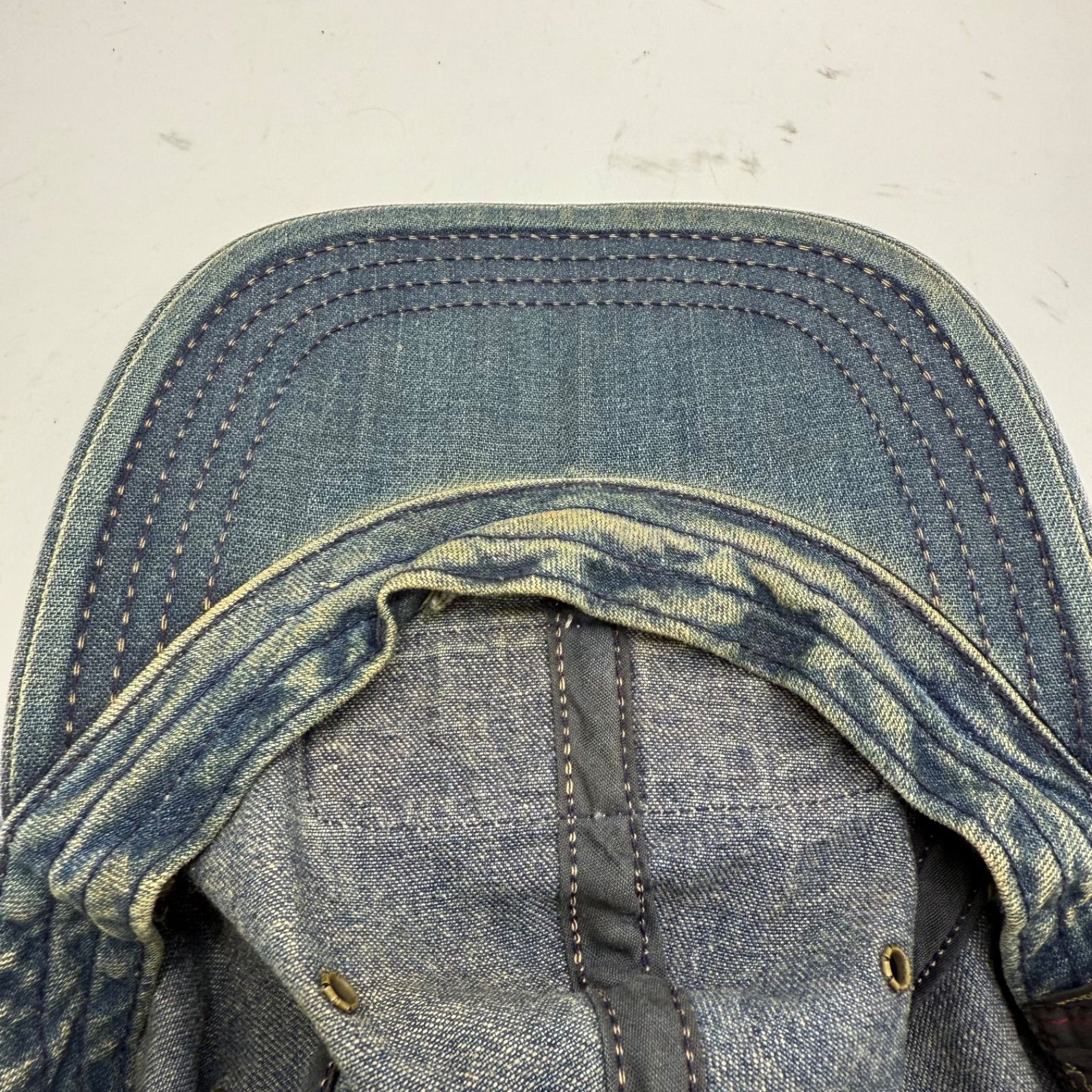 RRL Ralph Lauren 90s USA vintage special denim cap ダブルアール