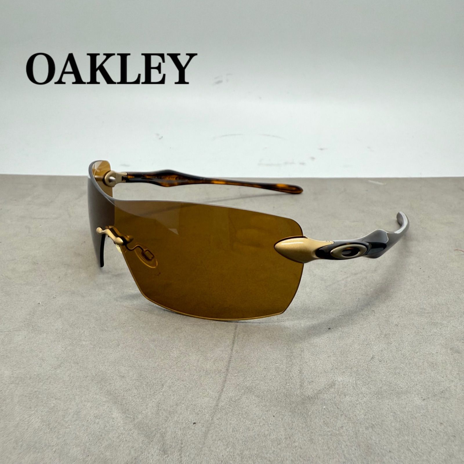 OAKLEY 00s y2k USA tech archive Dartboard Sunglasses Tortoise