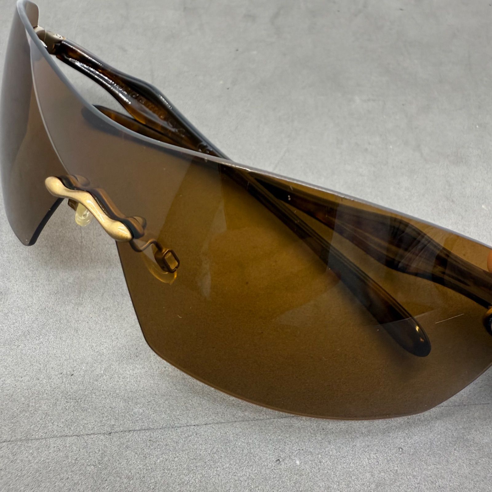 OAKLEY 00s y2k USA tech archive Dartboard Sunglasses Tortoise
