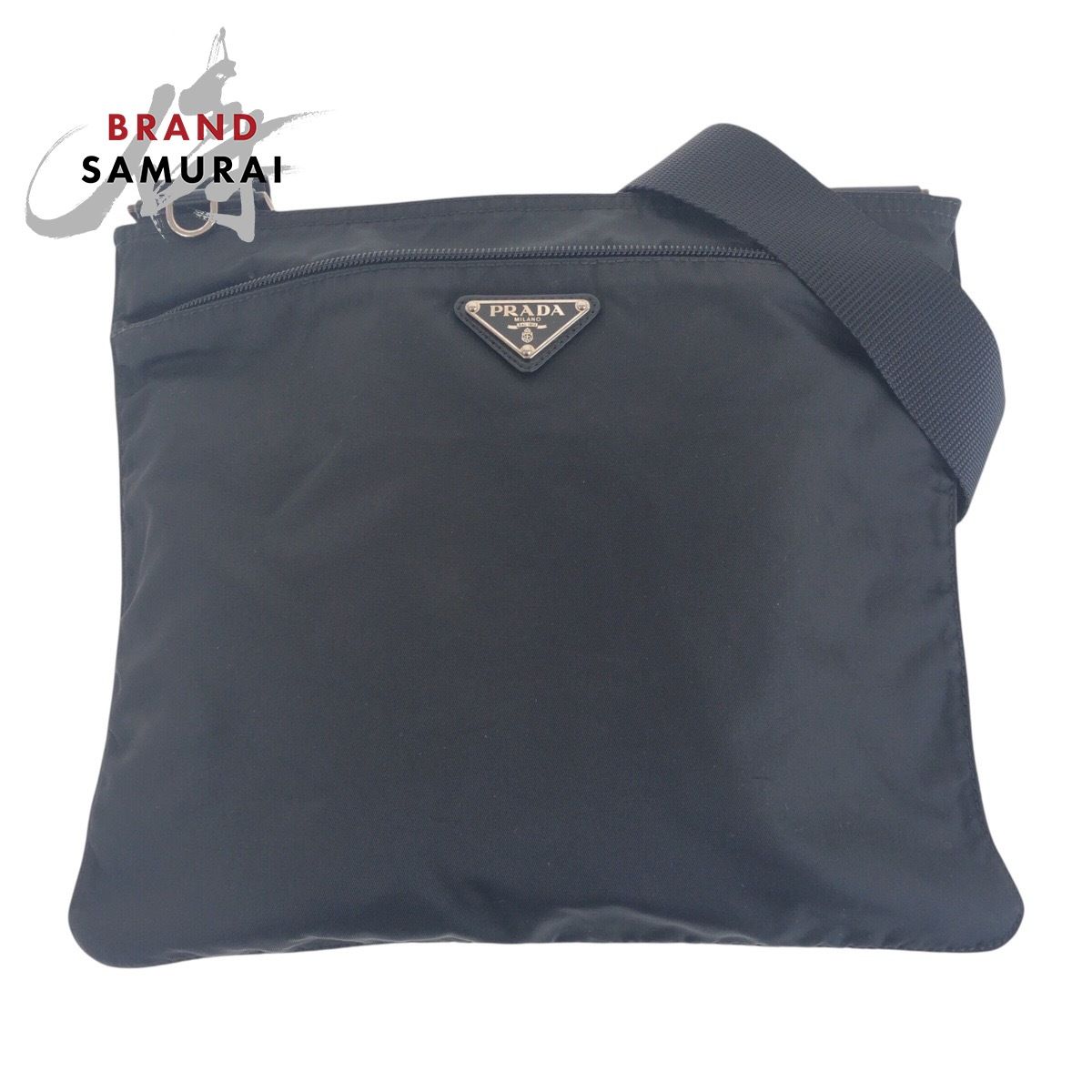 PRADA ボディバッグ テスートナイロン 三角ロゴ 黒 楽天市場】【美品】 プラダ ボディバッグ & バックパック テスート
