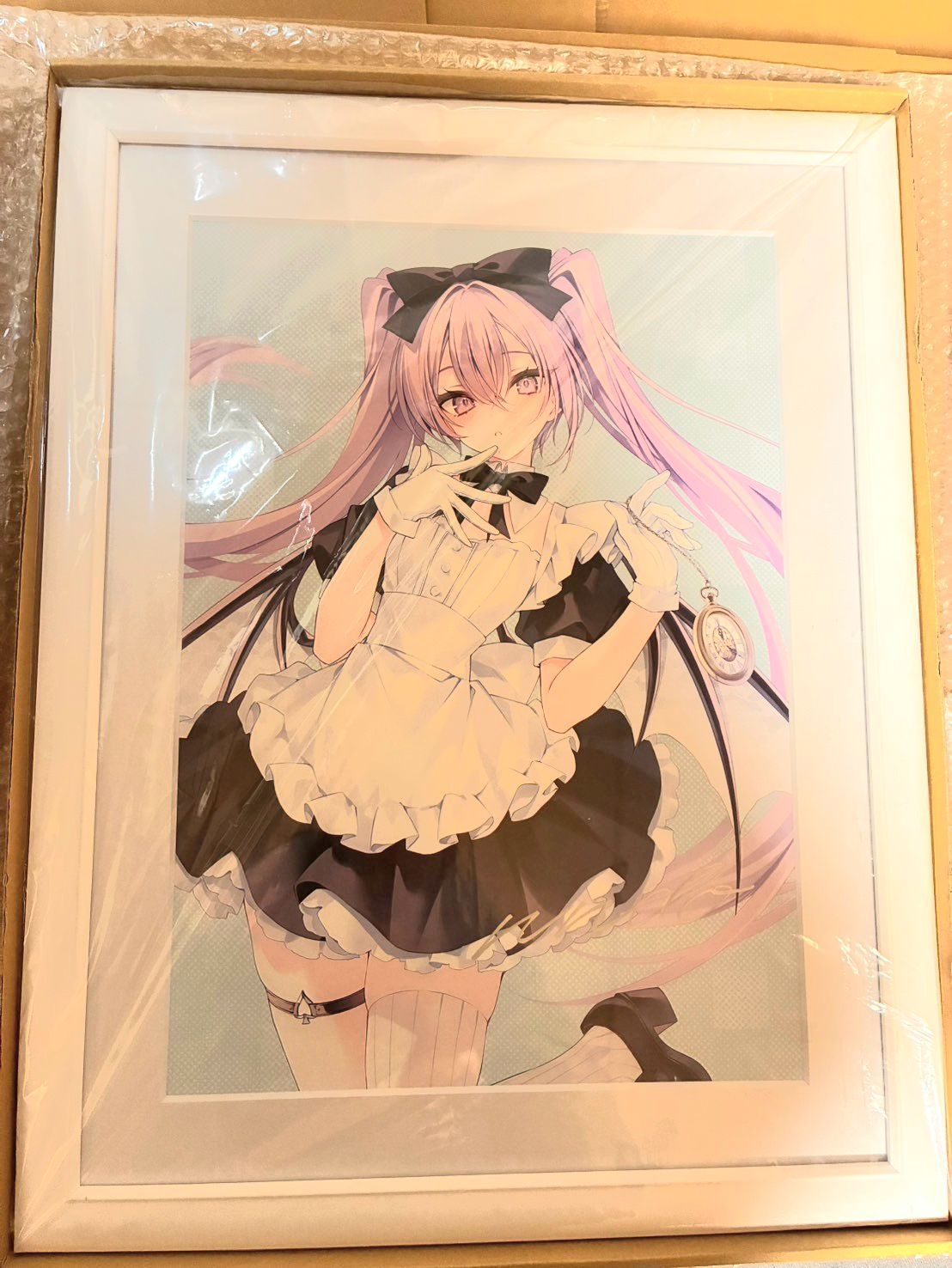 rurudo 刺繍画　直筆サイン入り rurudo 限定5点 直筆サイン入り 複製原画 イヴ Alice Ver. （A3サイズ