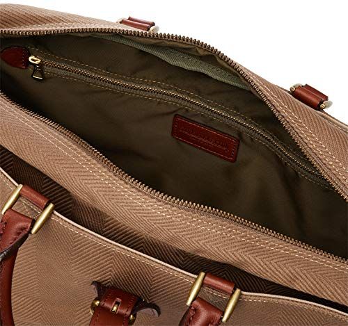新品 [SILVER LAKE CLUB] [シルバーレイククラブ] ビジネスバッグ A4 メンズ (ヘリンボーン) No.235523(カーキ)
