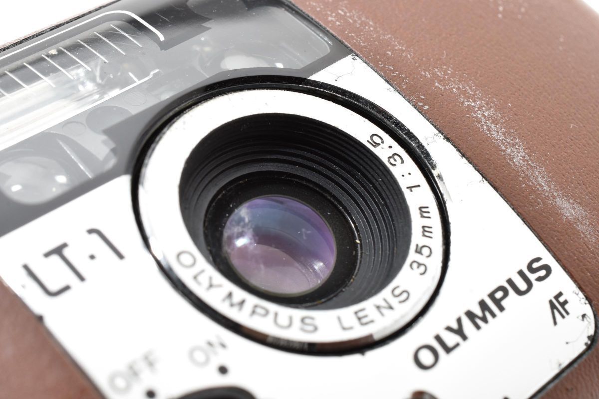 オリンパス OLYMPUS LT-1 コンパクトフィルムカメラ ブラウン