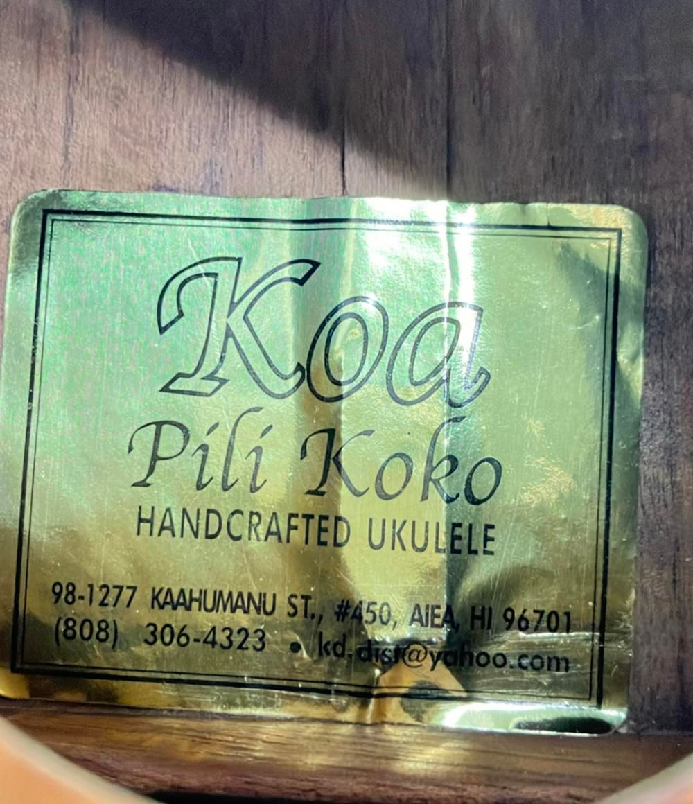 その他  訳あり ピリココ コンサートウクレレ KOA pili koko 【公式通販】