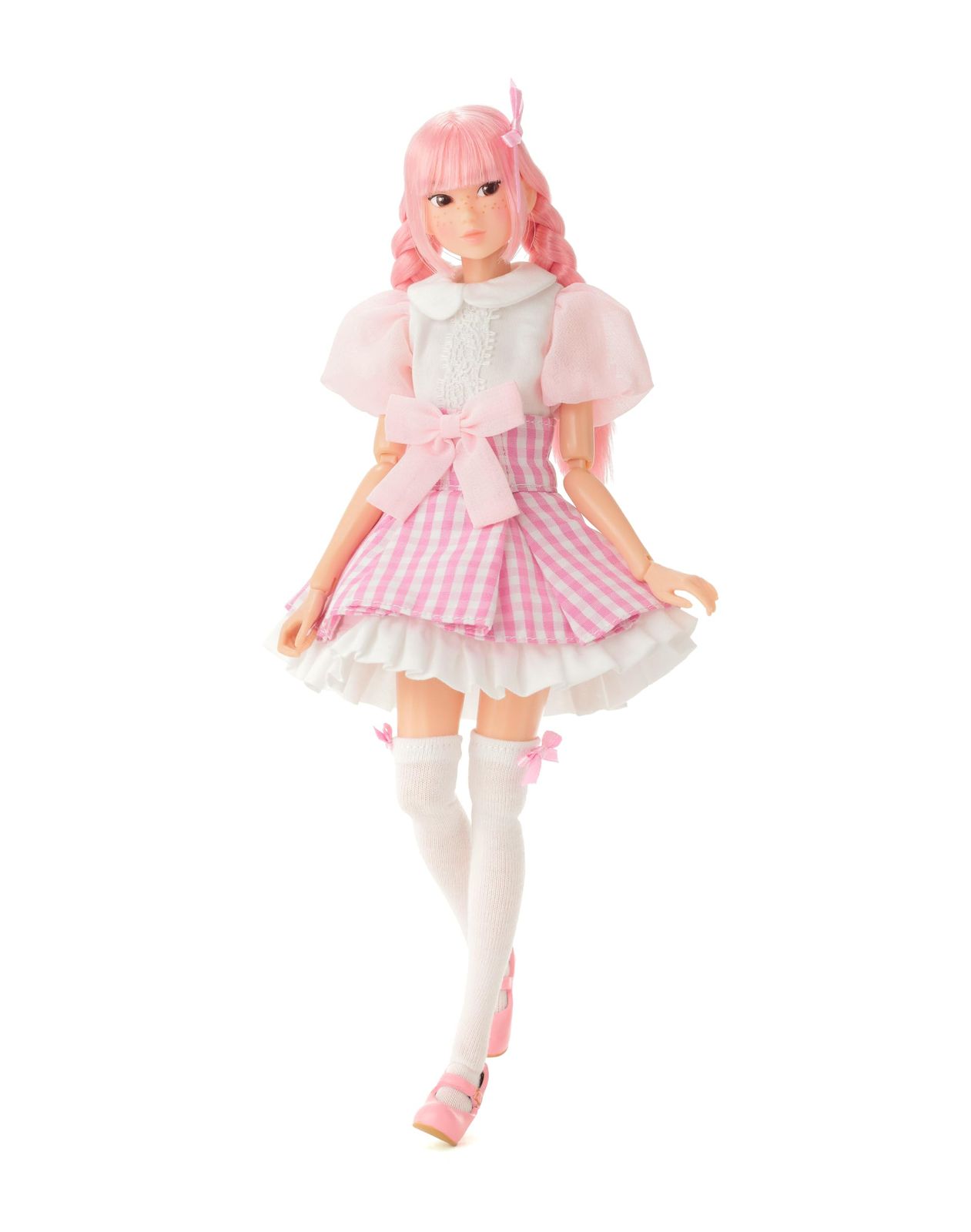 新品 momoko DOLL ベビチッチアイドル Pink PVC製 ドール