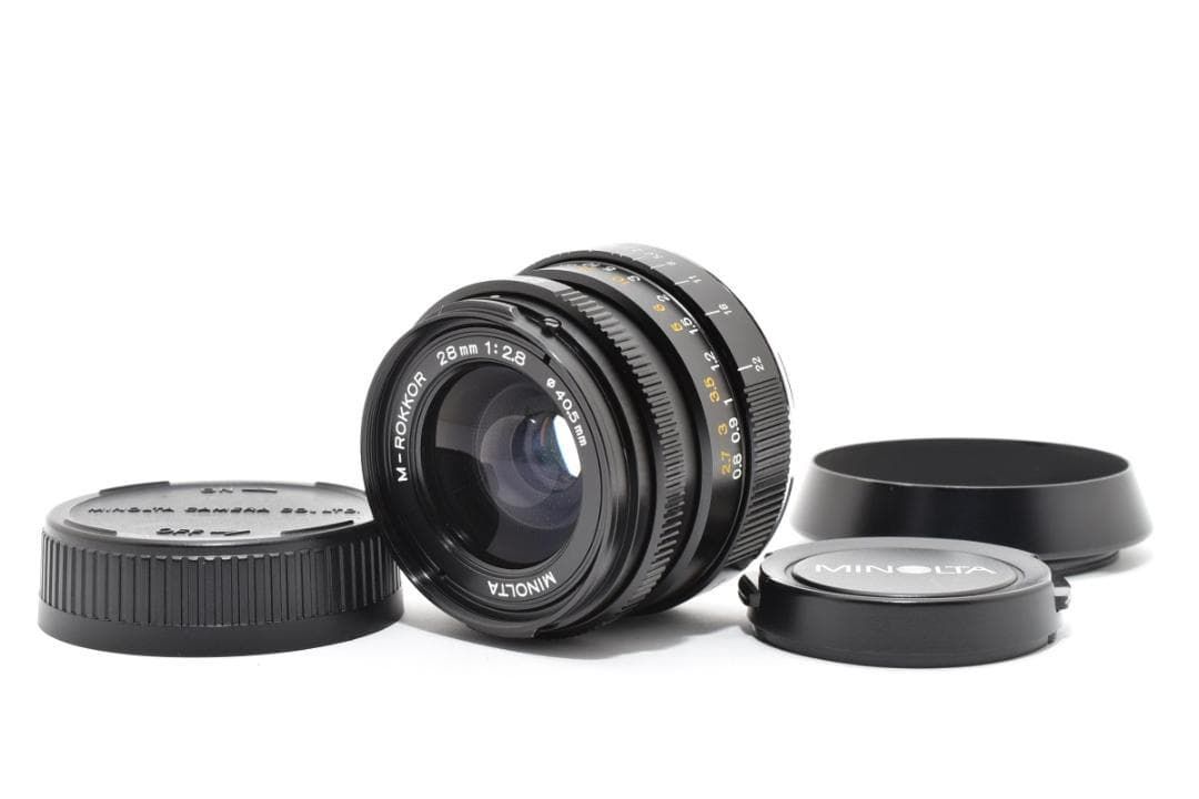 ★極上品★ミノルタ M-ROKKOR 28mm f2.8 #1776 ☆極上品☆ミノルタ M-ROKKOR 28mm f2.8 #1776 - メルカリ