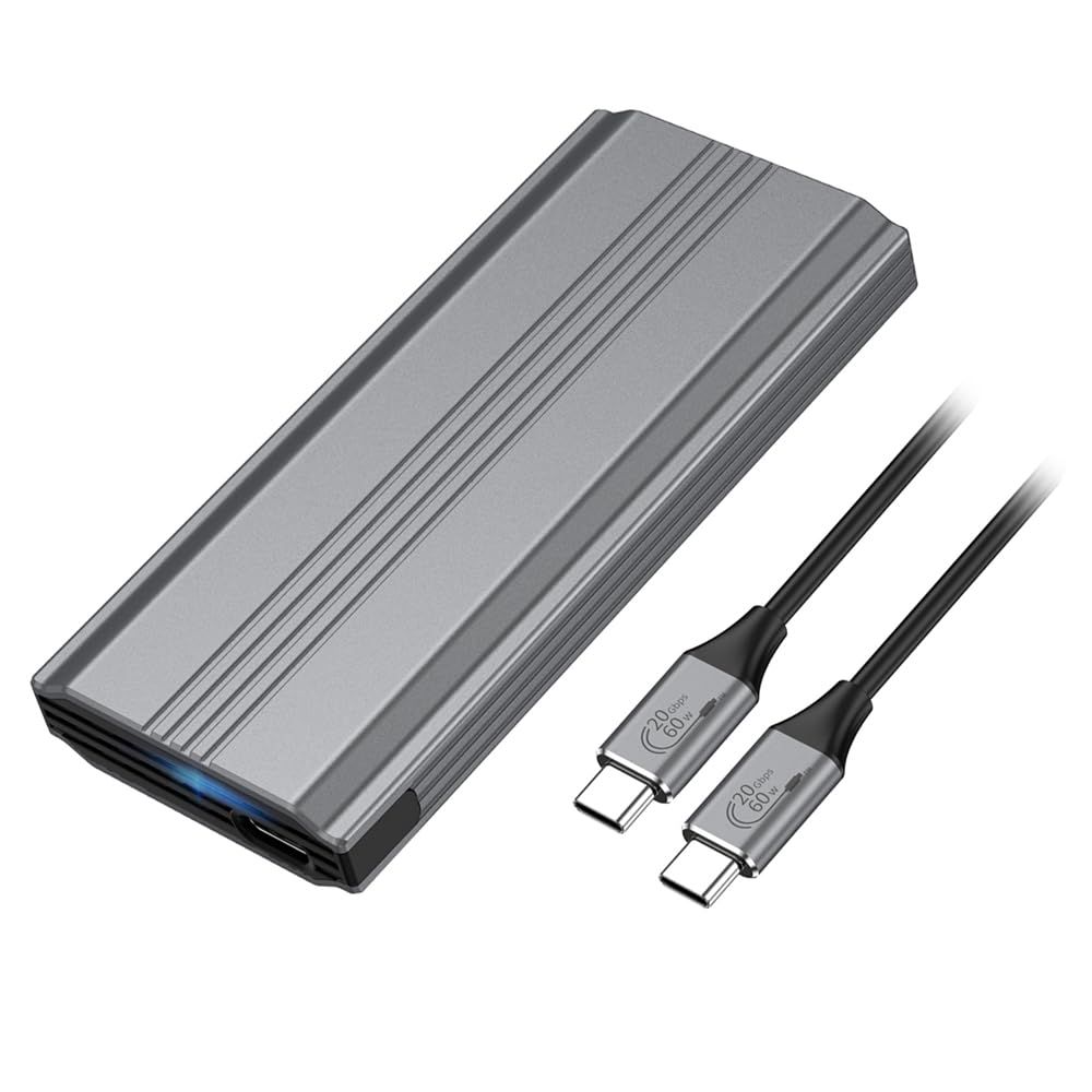 新品 Xiwai 20Gbps USB アダプタ リーダー ケース Type-C USB3.2 USB4 から M-Key M.2 NGFF NVME SATA SSD PCBA エンクロージャ 2280/2242/2260mm RTL9220