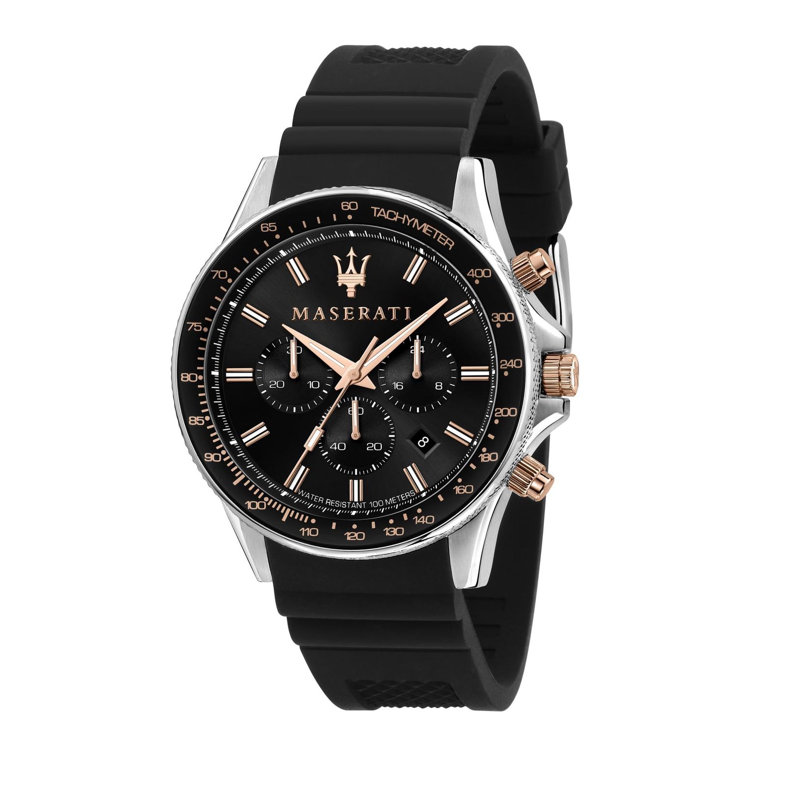 新品 [Maserati] マセラティ 腕時計 メンズ 44mm 男性式 クロノグラフ 