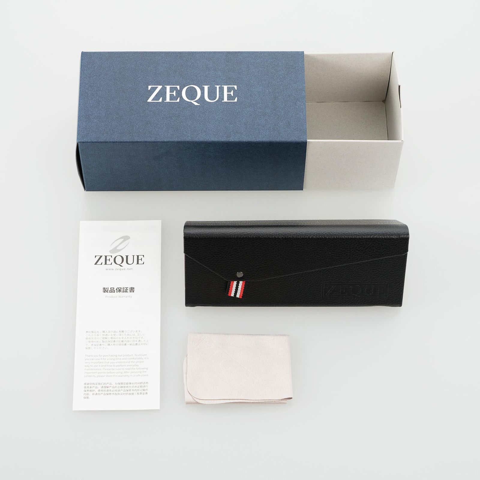 新品 Zeque(ゼクー) 偏光サングラス JAKE(ジェイク) F-2201 マット 