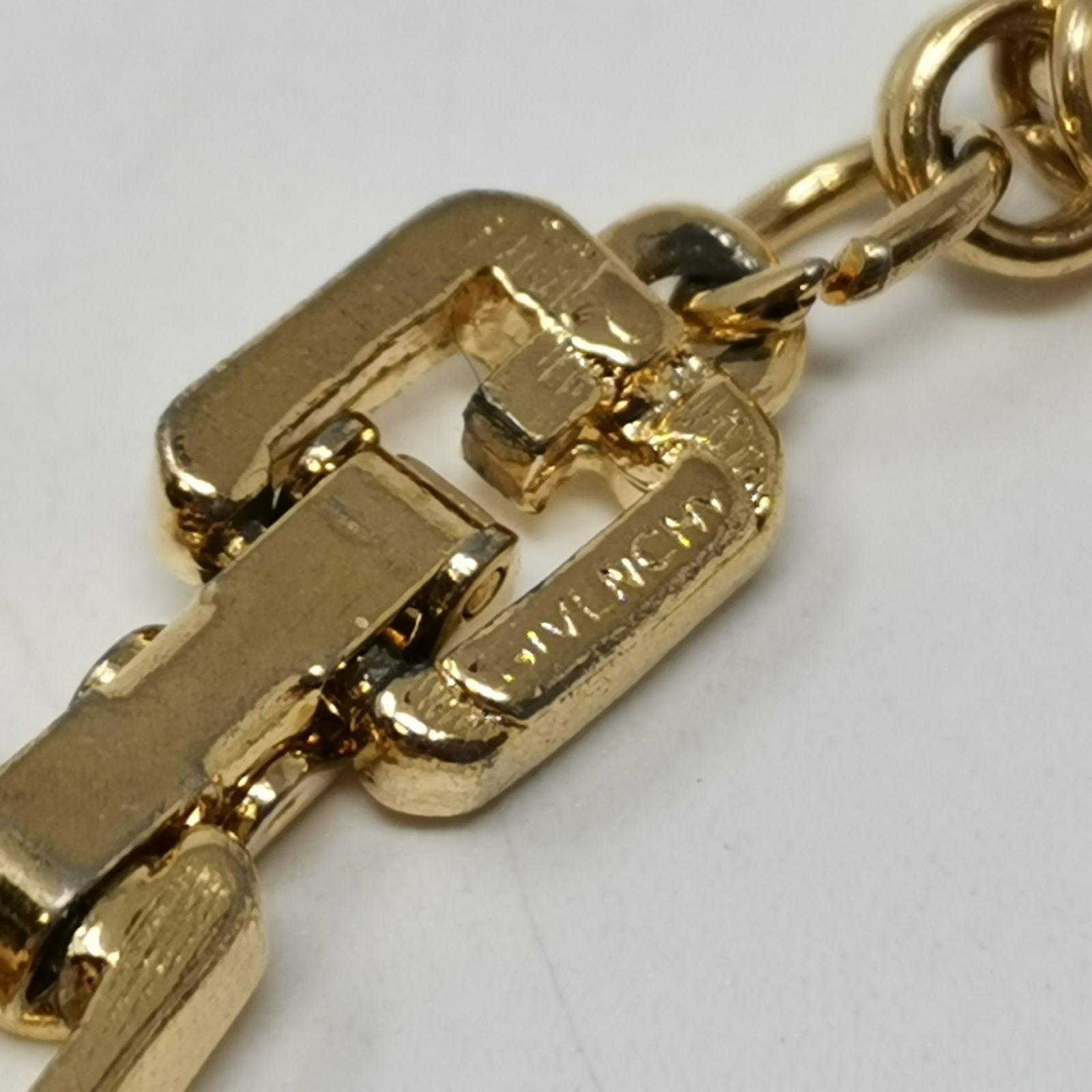 GIVENCHY ジバンシー ネックレス ロング デザイン ゴールド ロープ 