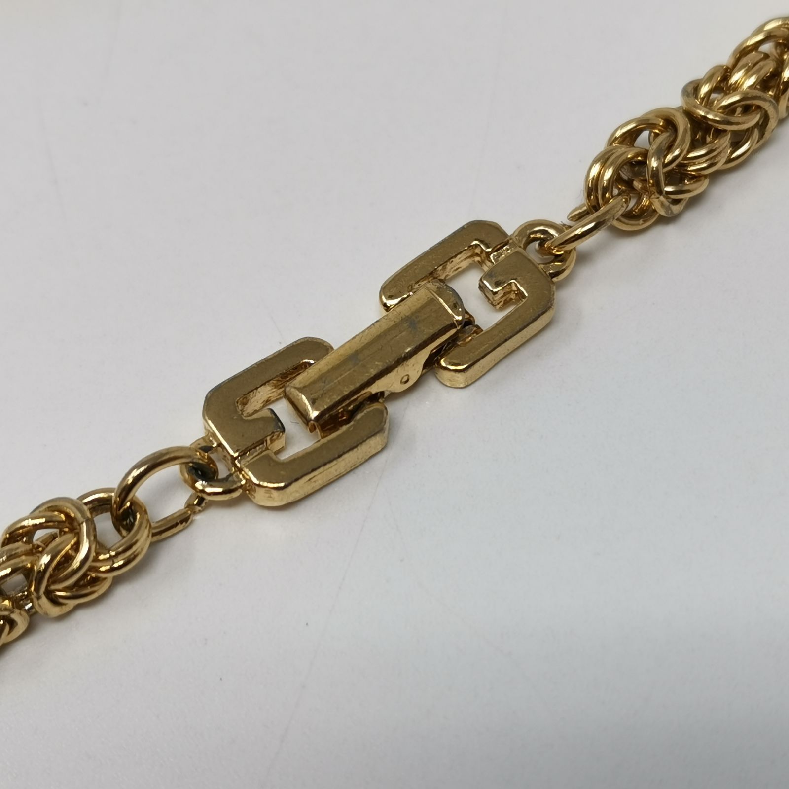 GIVENCHY ジバンシー ネックレス ロング デザイン ゴールド ロープ 
