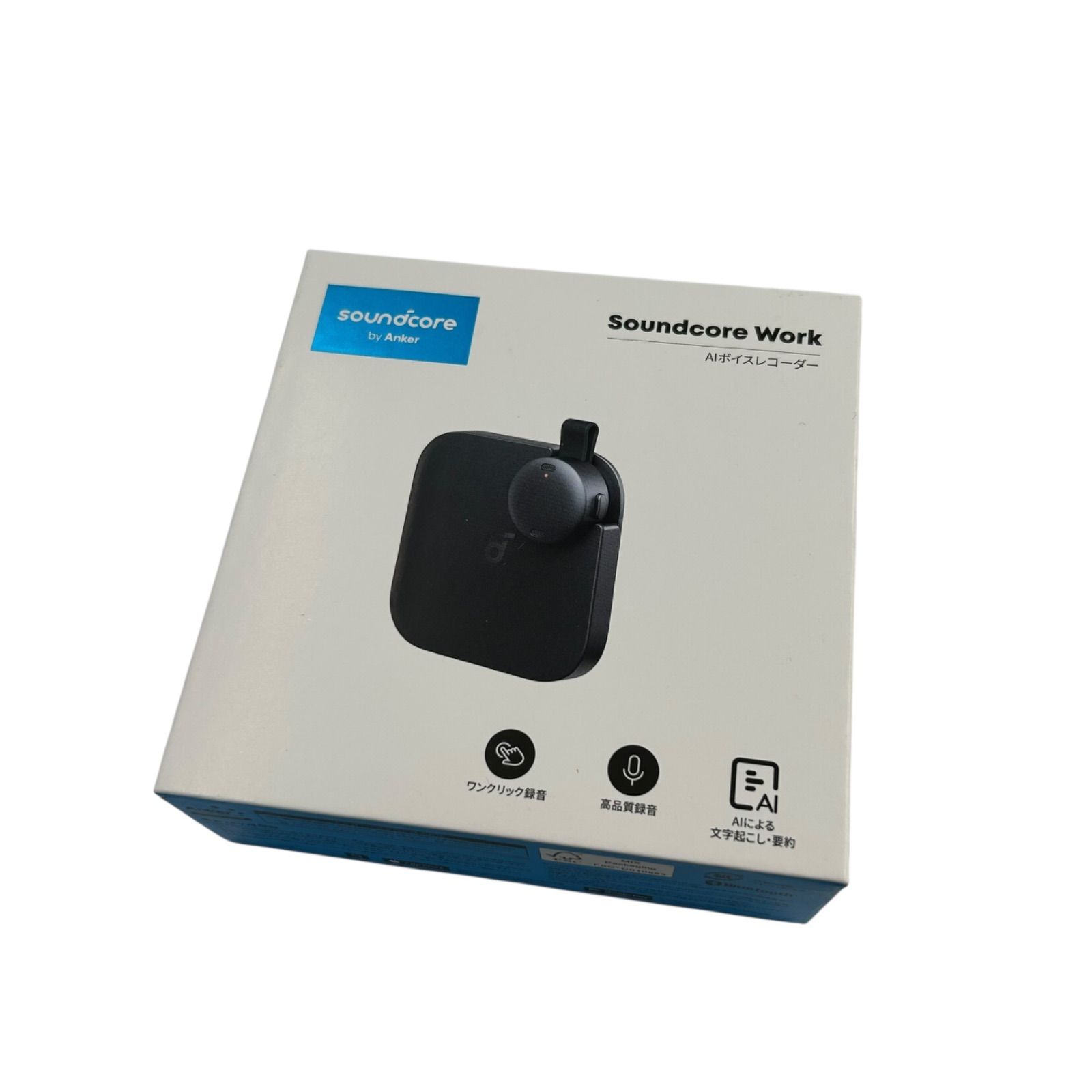 極美品】Anker AIボイスレコーダー Soundcore - メルカリ