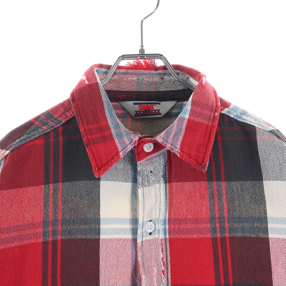 SAINT MICHAEL (セントマイケル) 25AW FLANNEL SHIRT SM-HR1-0000-043