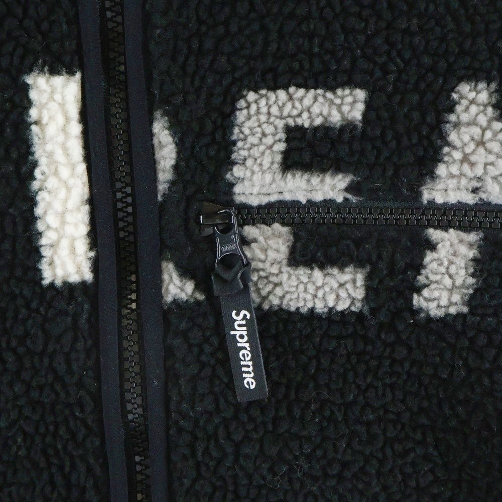 SUPREME (シュプリーム) 18AW Reversible Logo Fleece Jacket