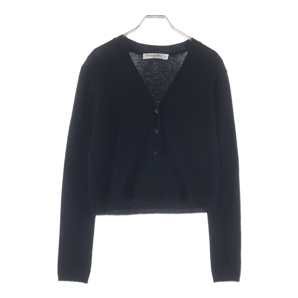 Christian Diorクリスチャンディオール カシミヤカーディガン　34 Christian Dior (クリスチャンディオール) 25AW カシミヤ Vネック
