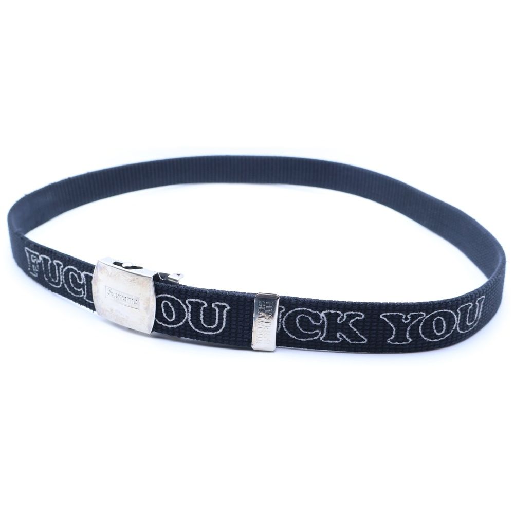 SUPREME (シュプリーム) 17AW ×HYSTERIC GLAMOUR Fuck You Belt