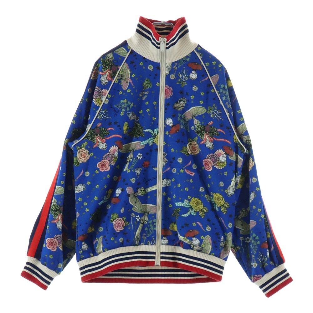 GUCCI (グッチ) ×ヒグチユウコ フローラル総柄 ジップアップブルゾン