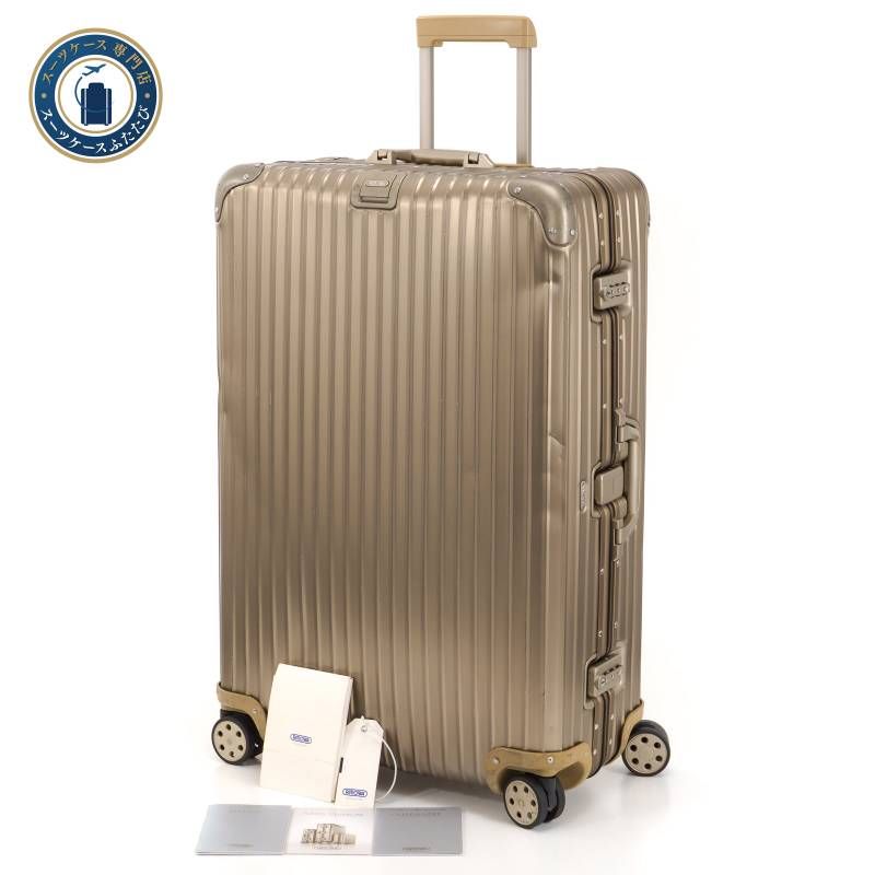 RIMOWA リモワ TOPAS トパーズ Titanium チタニウム 98L 4輪 TSAロック