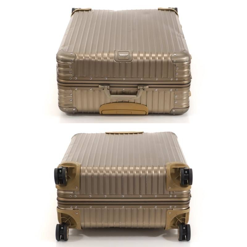RIMOWA リモワ TOPAS トパーズ Titanium チタニウム 98L 4輪 TSAロック