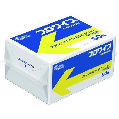 エリエール　プロワイプストロングタオルＥ５０　５０枚Ｘ１８パック入