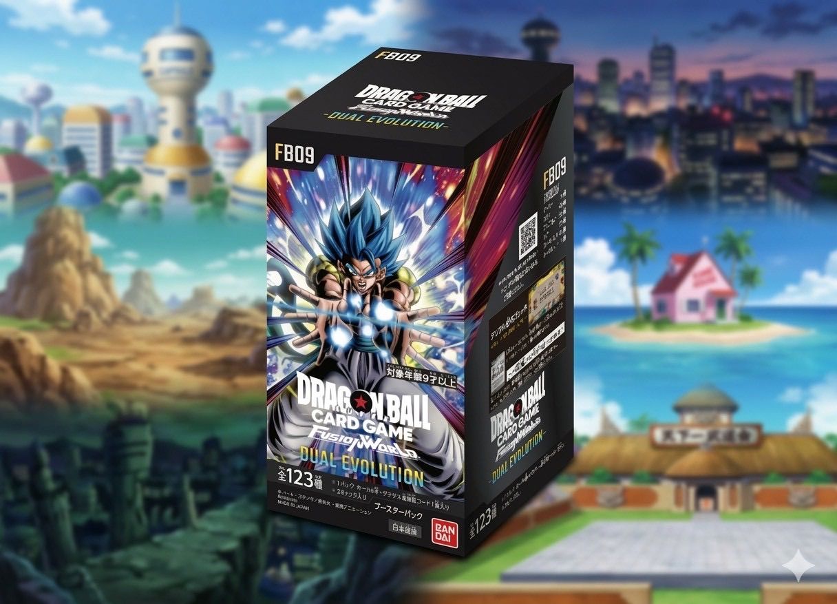✓【テープなし】ドラゴンボール FW FB09 DUAL EVOLUTION 1BOX テープ