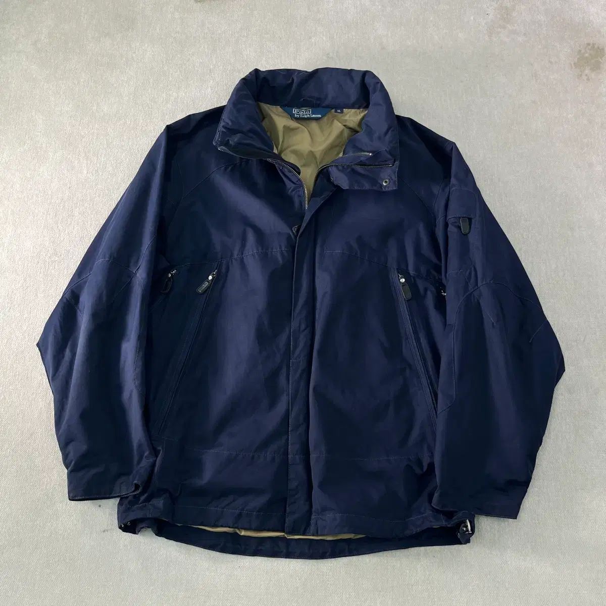 105 POLO RALPH LAUREN (ポロラルフローレン) ネイビー スイングトップ 