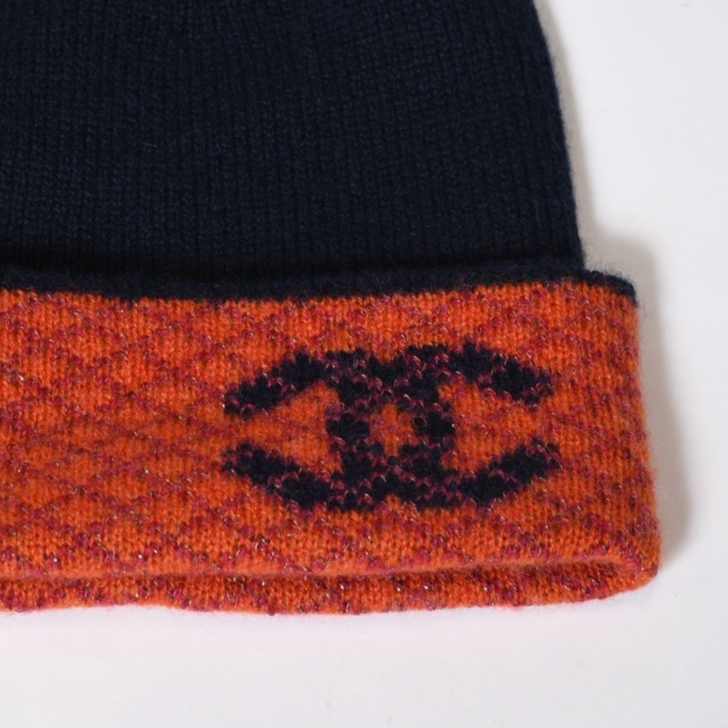 新品未使用 CHANEL シャネル カシミヤ グローブ 手袋 ビーニー ニット 
