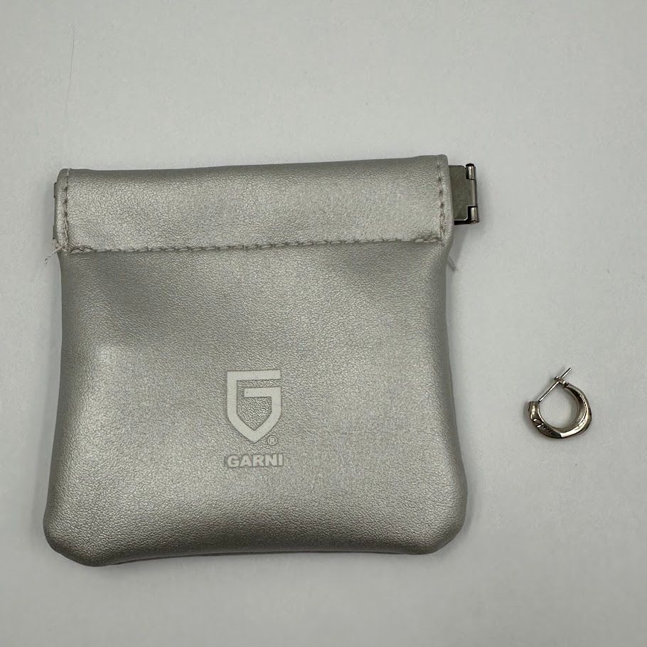 GARNI ガルニ 片側 フープピアス シルバー - メルカリ