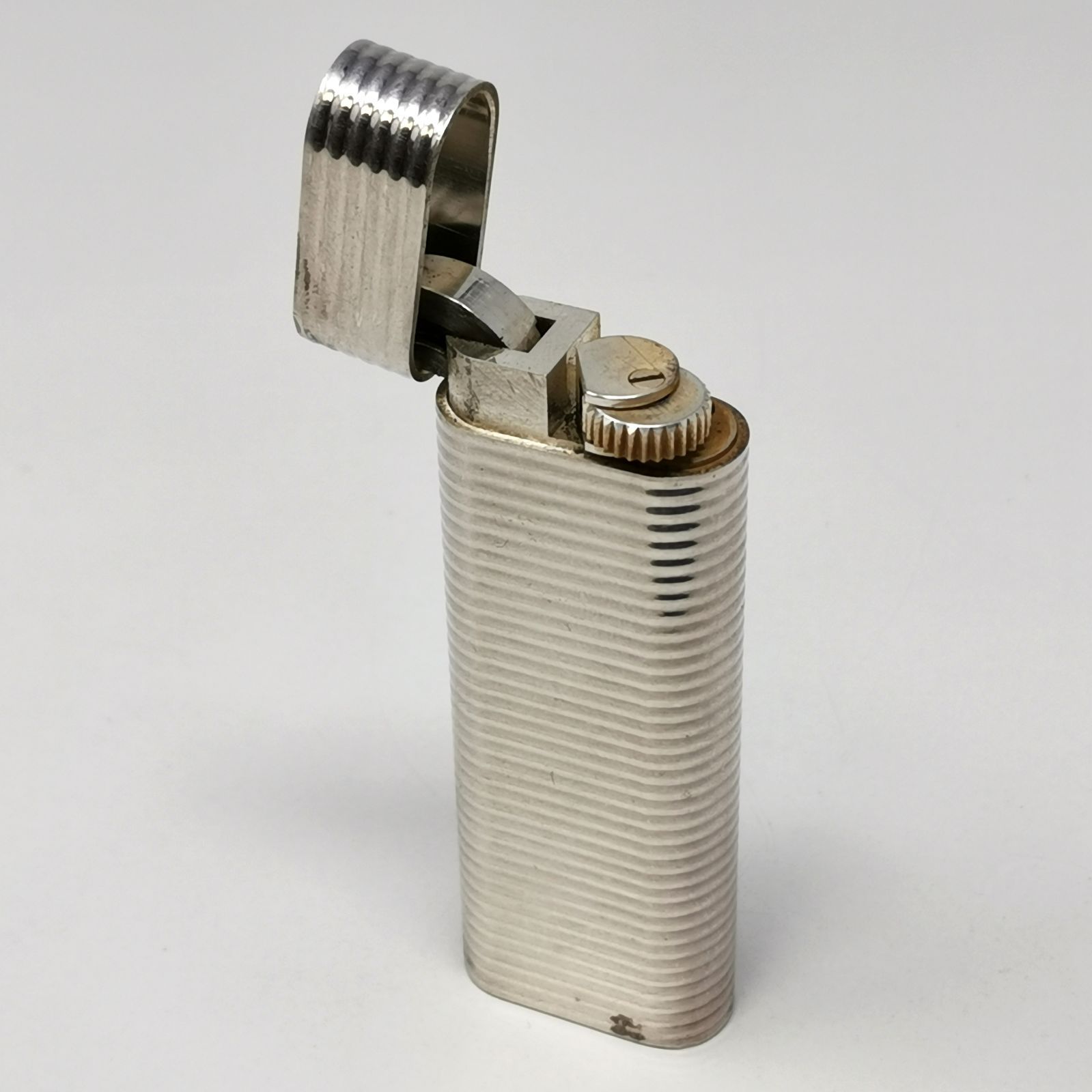 Cartier カルティエ ライター ガスライター シルバー ローラー式 喫煙 