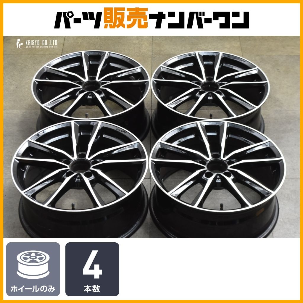交換用に】MAK ブレーメン 18in 7.5J +35 PCD112 4本セット ベンツ A