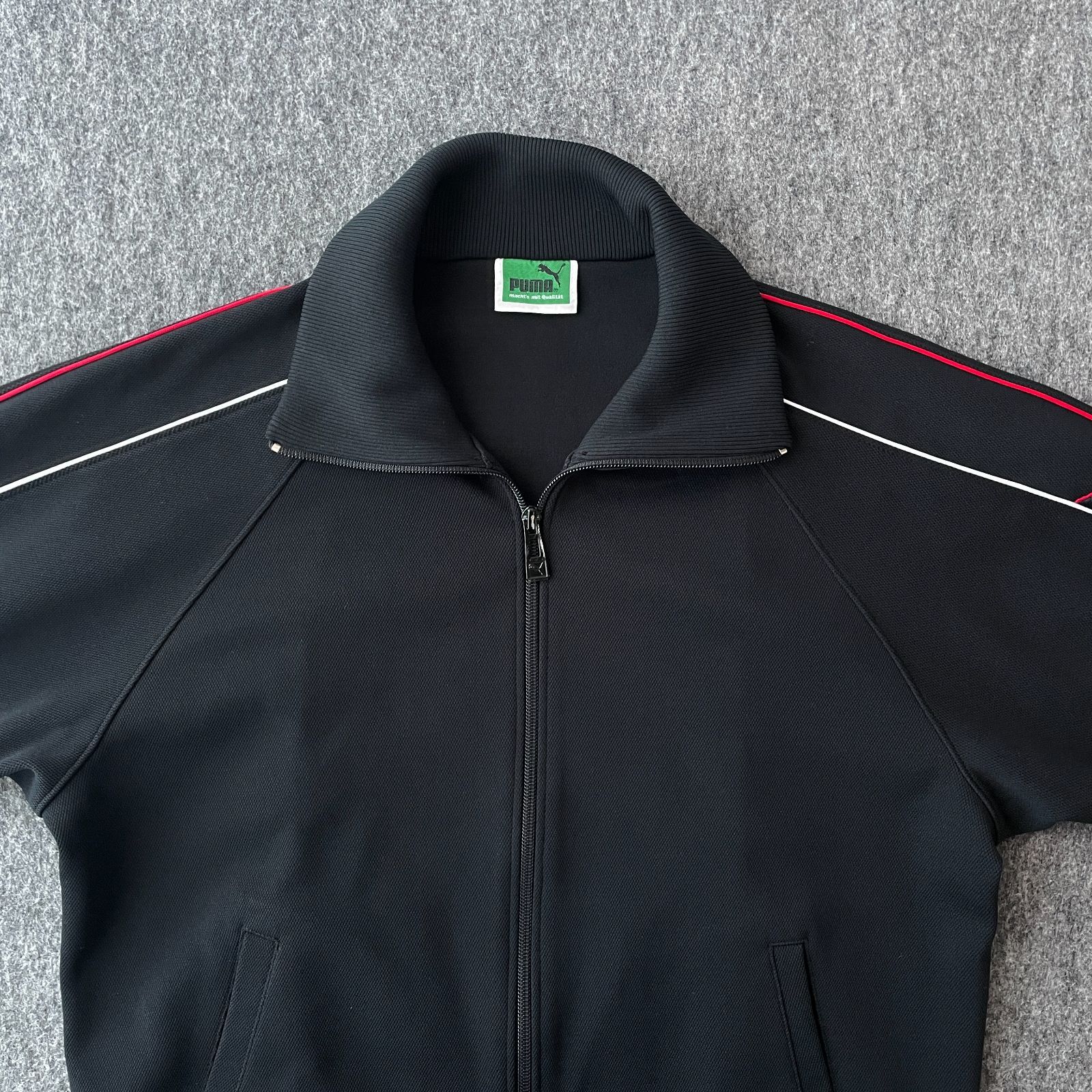 PUMA 70s80s 刺繍ロゴヴィンテージトラックジャケット ピンストライプ 