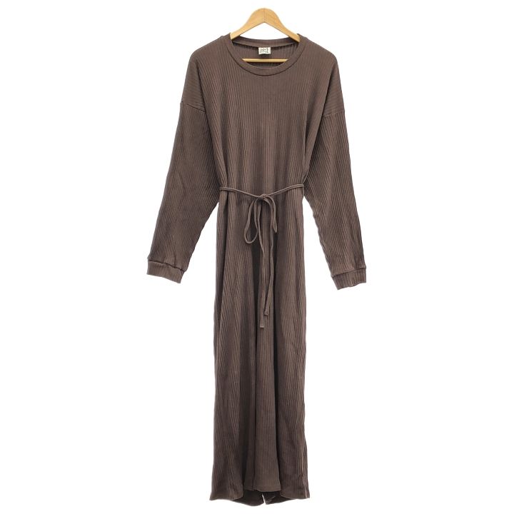 BASERANGE (ベースレンジ) SHAW LONG SLEEVE KAFTAN ワンピース 