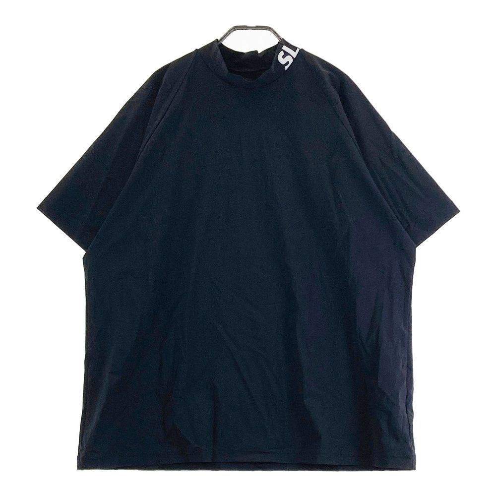 新品　SLDO. エスルド 半袖モックネック tシャツ ゴルフ メンズ XXL サイズ：XXL SLDO. エスルド モックネック 半袖Tシャツ ブラック系