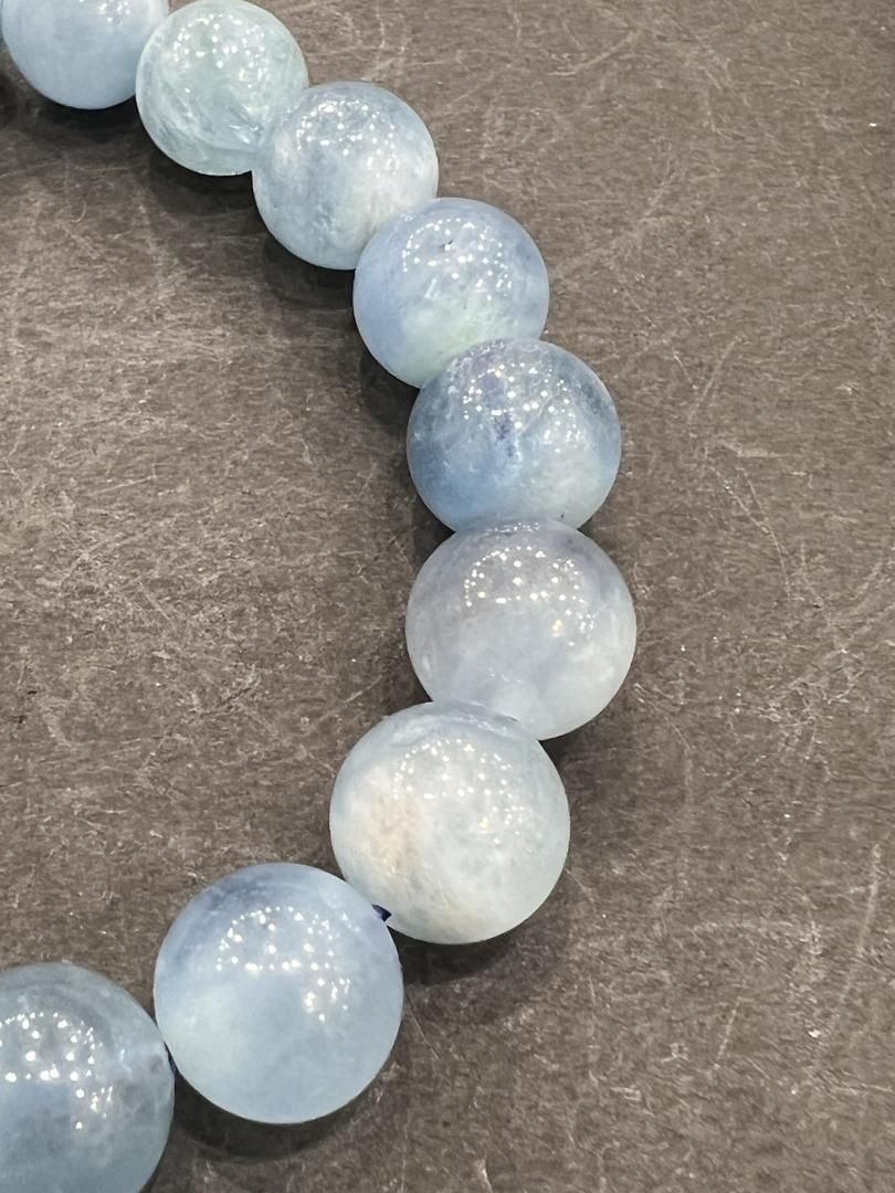 ブレスレット 天然石＊アクセサリー＊パワーストーン＊Aquamarine