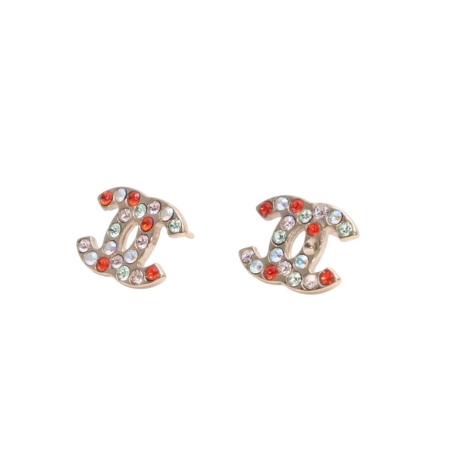 CHANEL シャネル ココマーク ピアス 重量約2.0g 04A刻印 カラー 