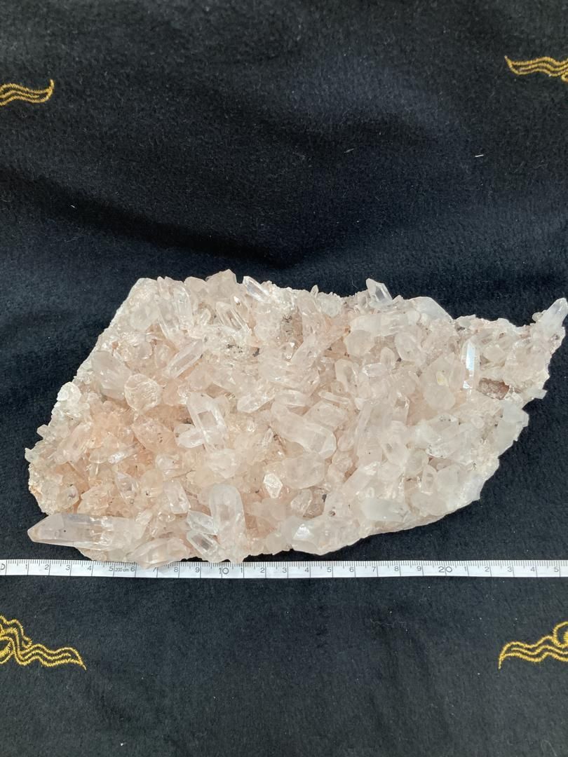  E32627 ヒマラヤ水晶 サマディピンク ヒマラヤ産 クル産 水晶クラスター クォーツ 原石 天然石 鉱物 パワーストーン 小物整理ボックス 置物 インテリア小物
