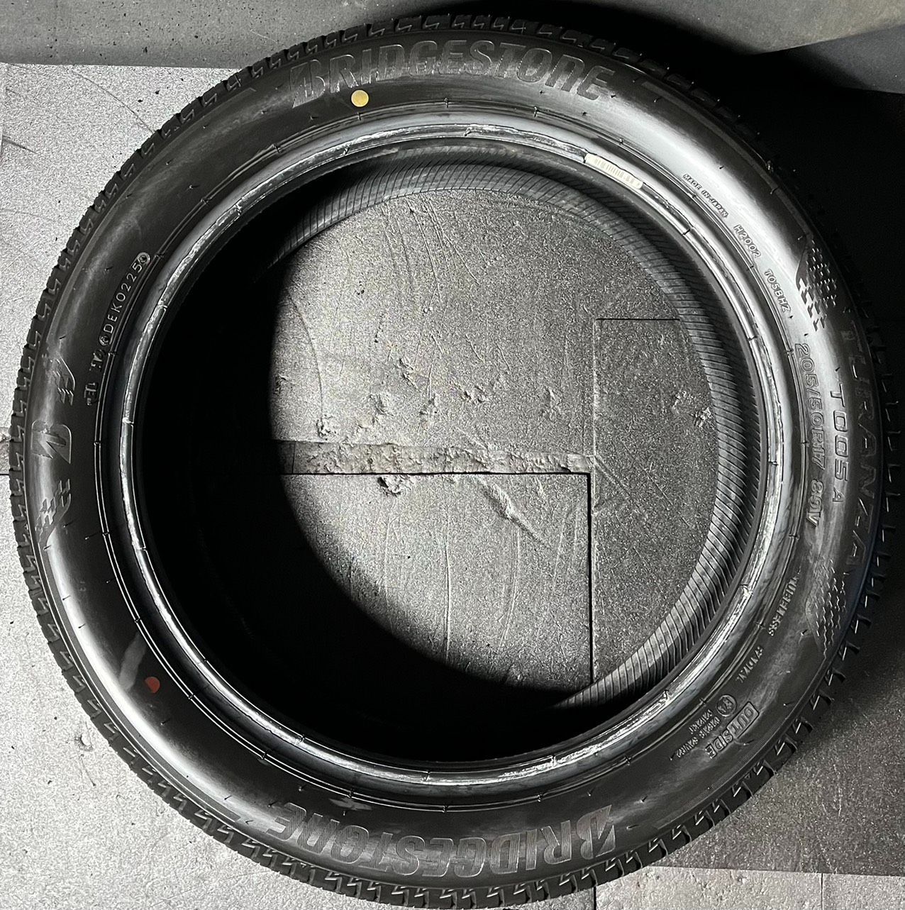 BRIDGESTONE TURANZA T005A 4本セット 205/50r17 ブリヂストン 