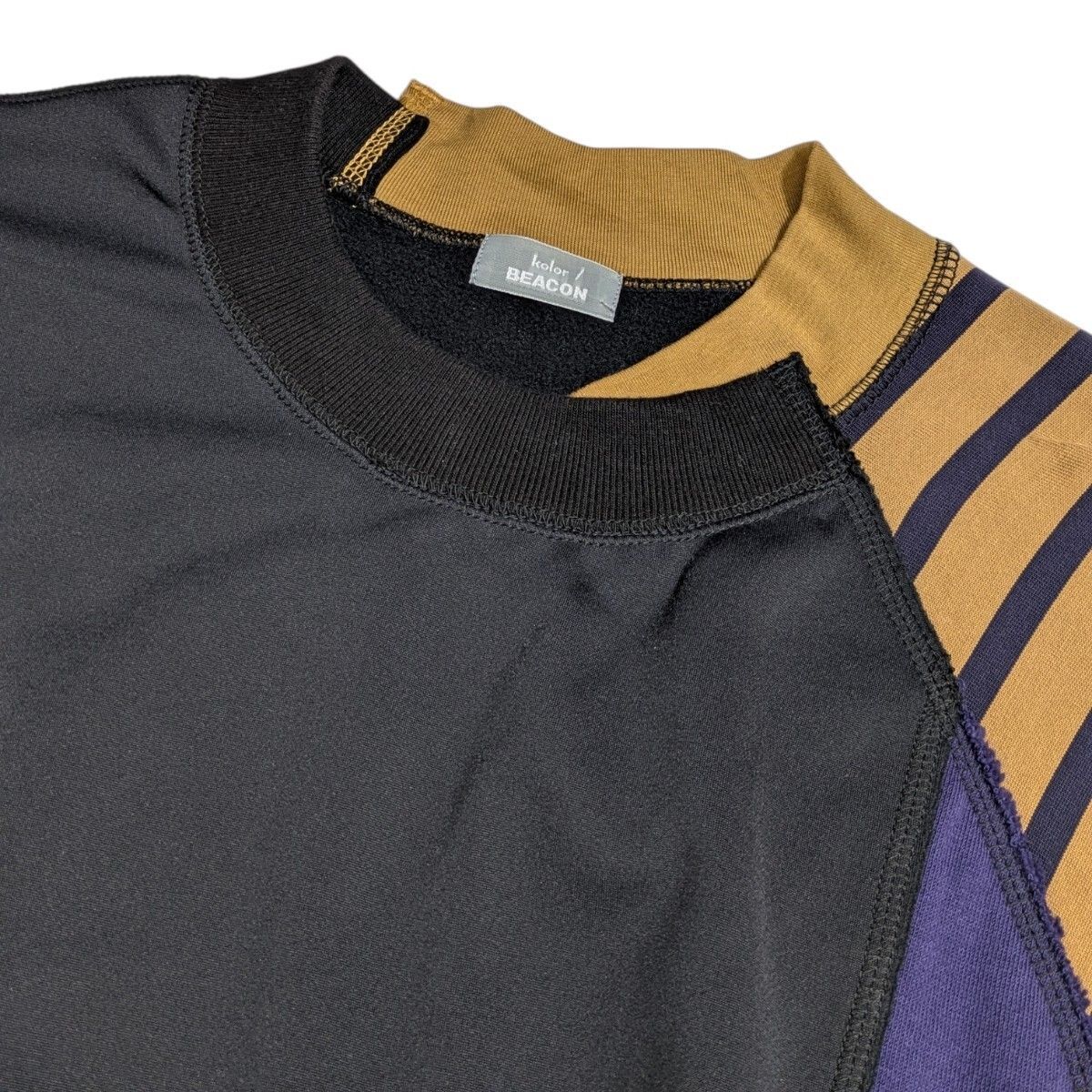 kolor/BEACON カラービーコン ドッキングSWEAT スウェットシャツ