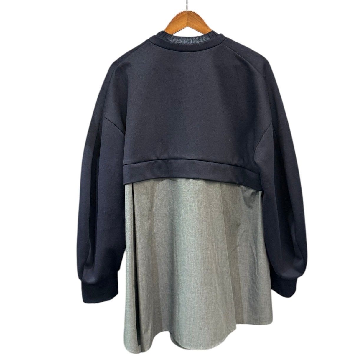 nagonstans ナゴンスタンス 25AW shirt layered round pullover 