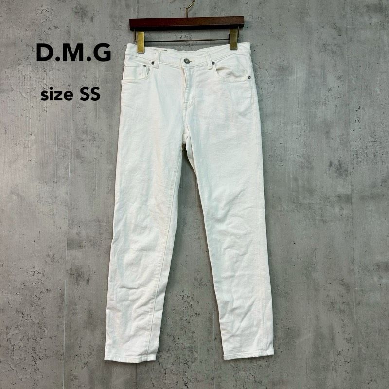 D.M.G ドミンゴ ホワイト デニム パンツ ジーンズ ジーパン メイドイン 
