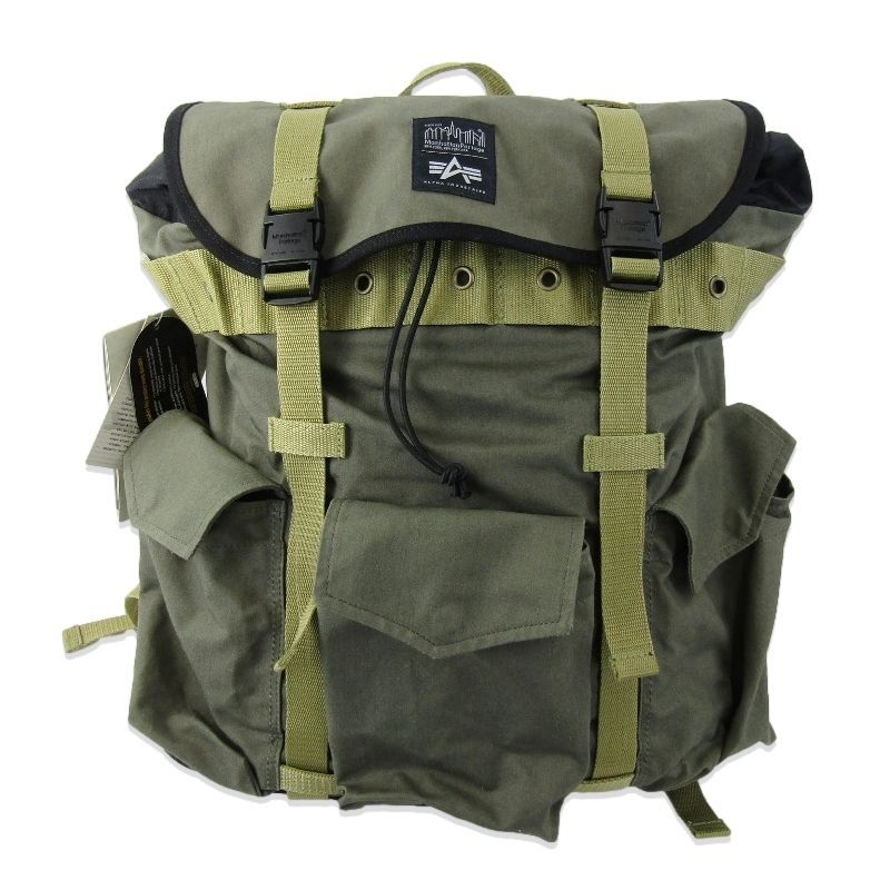 未使用 Manhattan Portage × ALPHA INDUSTRIES マンハッタンポーテージ 