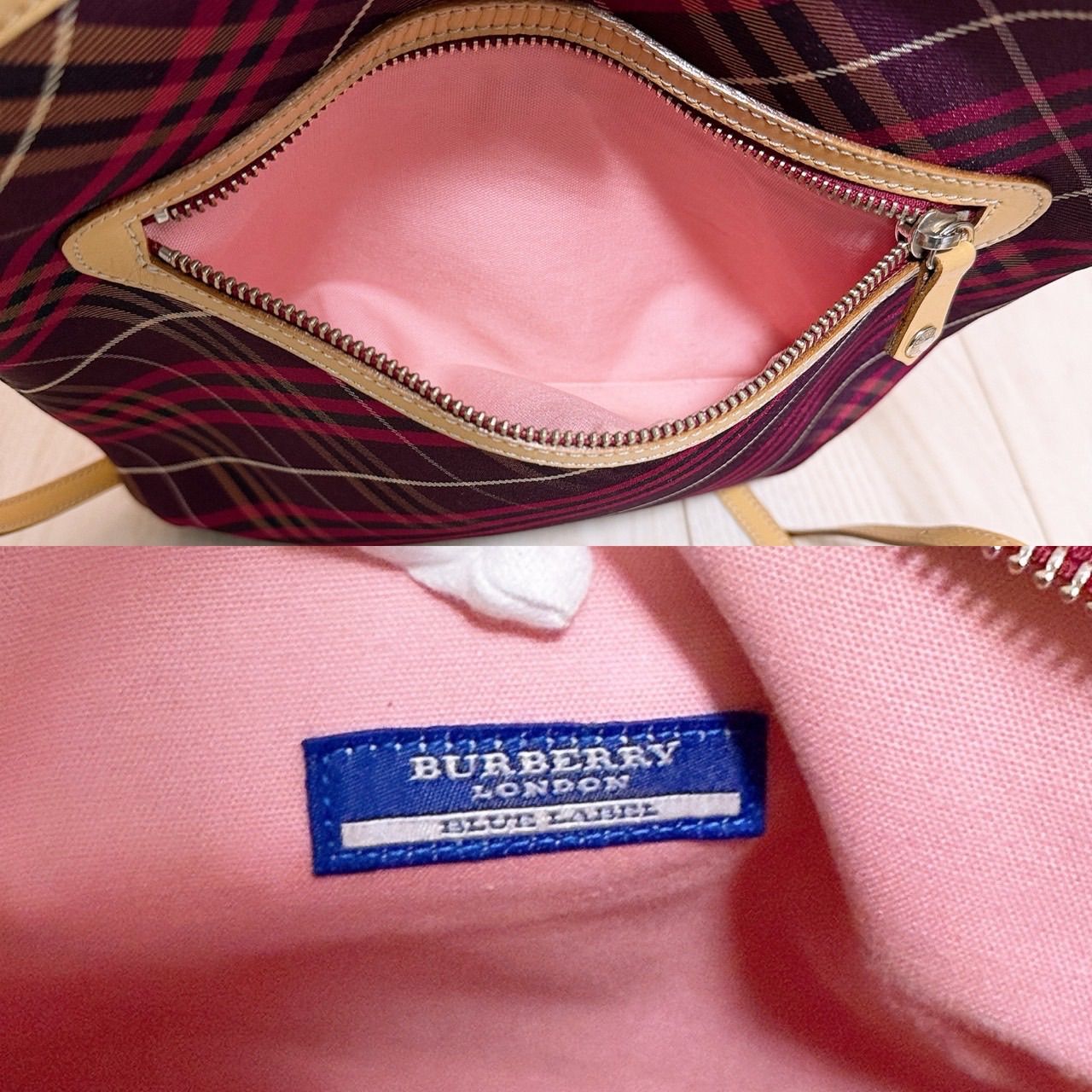 超美品) Burberry BlueLabel(バーバリー)ショルダーバッグ - メルカリ