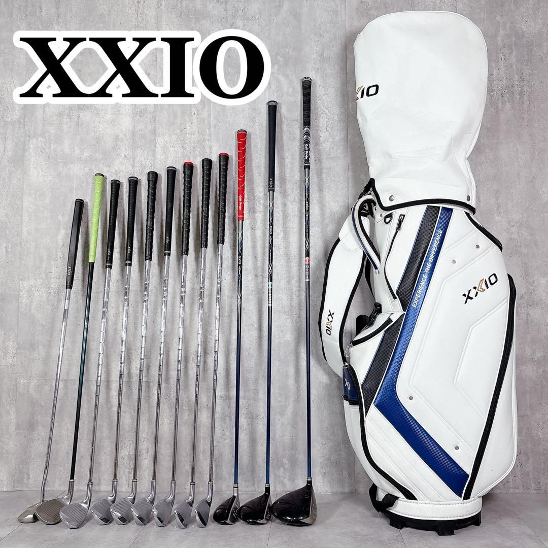 T619 XXIO ゴルフクラブ メンズ フルセット 白 男性 カッコいい 入門 T619 XXIO ゴルフクラブ メンズ フルセット 白 男性 カッコいい 入門