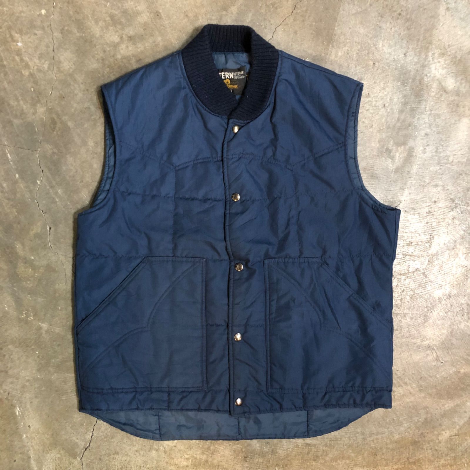 T7853 Sears WESTERN ワークベスト アメカジ 古着 - メルカリ