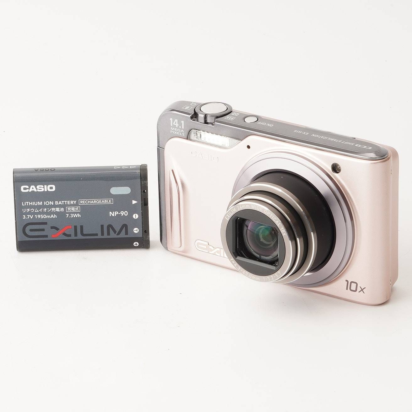 カシオ Casio EXILIM EX-H15 ピンク 10x 広角 光学ズーム 【外観】外観